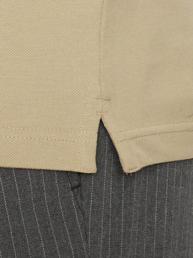 Calvin Klein Calvin Klein Polo marškinėliai K10K111196 Smėlio Slim Fit