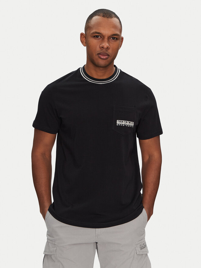 Napapijri Napapijri Camiseta S-Murlo NP0A4IEJ9411 Negro Regular Fit