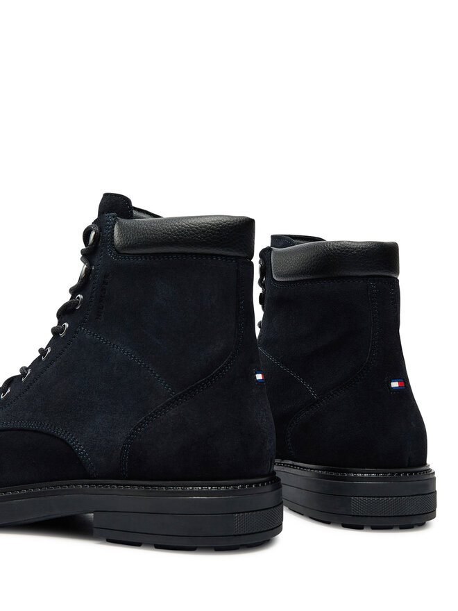 Tommy Hilfiger Csizma Tommy Hilfiger Outdoor Suede FM0FM05193 Sötétkék
