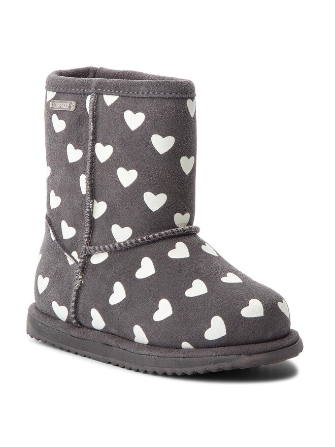 EMU Australia Апрески EMU Australia Brumby Heart K11829 Сив