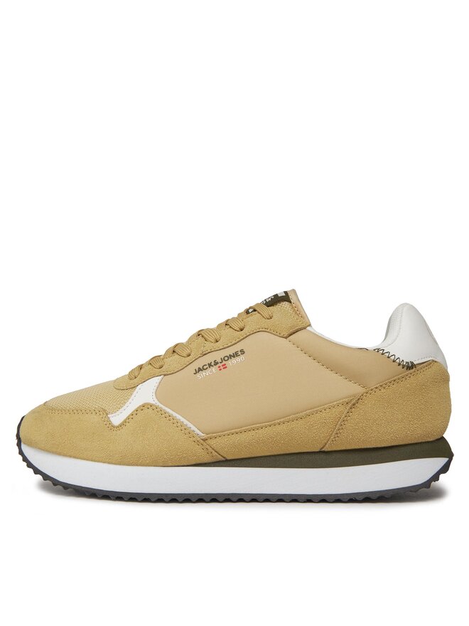 Снікерcи Jack & Jones Jfwrobin 12254035 Бежевий | evzuttya.com.ua