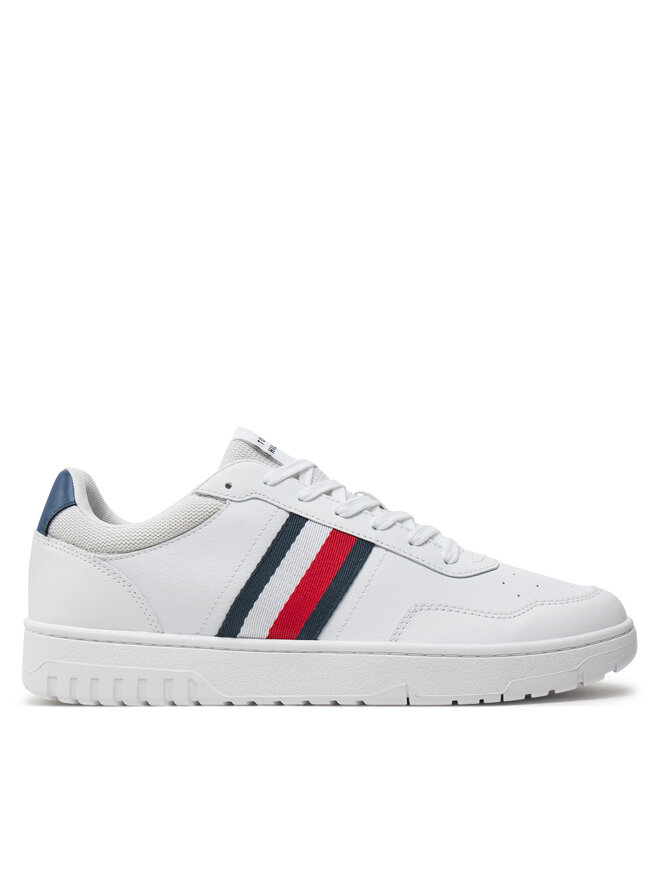 Tommy Hilfiger Snīkeri Tommy Hilfiger Th Basket Core Lite FM0FM05116 Balts