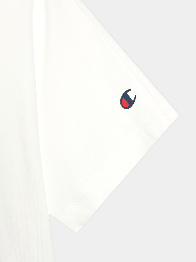 Champion Champion Marškinėliai 404618 Balta Regular Fit