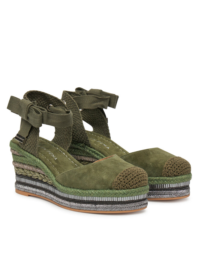 Alma En Pena Espadrilky Alma En Pena V251060 Kaki