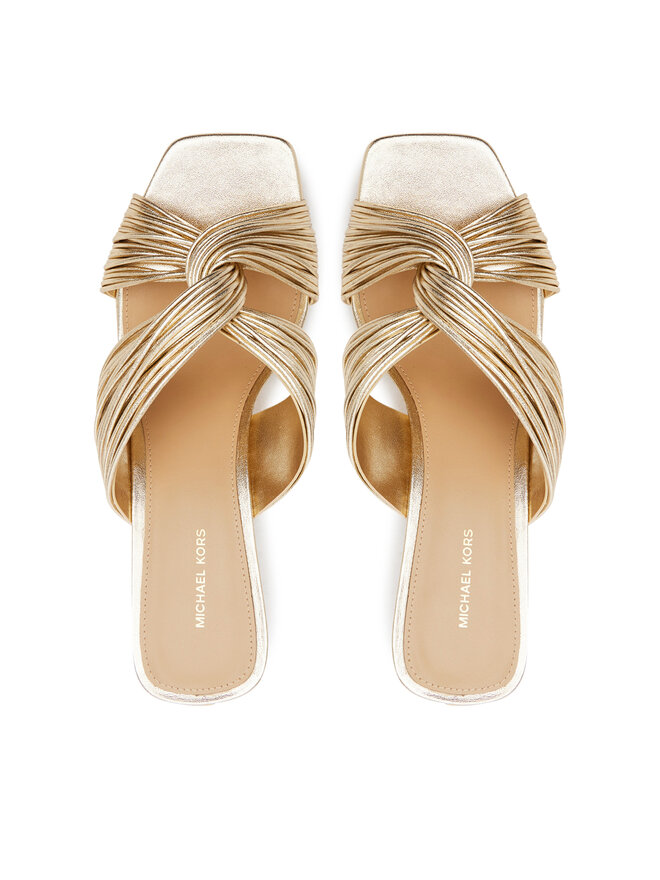 MICHAEL Michael Kors Παντόφλες MICHAEL Michael Kors Alessia 40S5ASMS1M Χρυσό