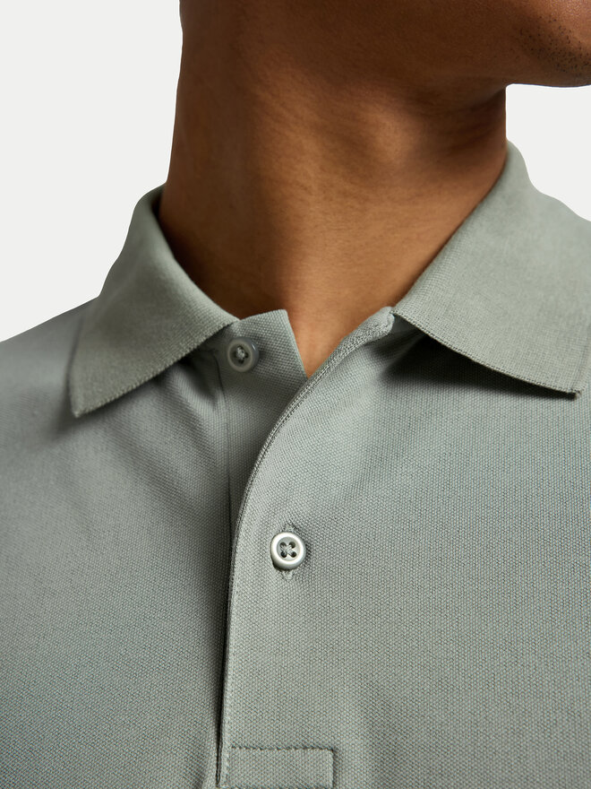 Selected Homme Selected Homme Polo 16095851 Πράσινο Slim Fit