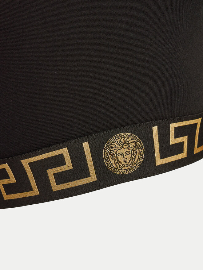 Versace Versace Бюстгальтер-топ 1008598 1A10011 Чорний Slim Fit