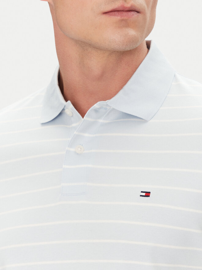 Tommy Hilfiger Tommy Hilfiger Poloshirt MW0MW39994 Himmelblau Regular Fit