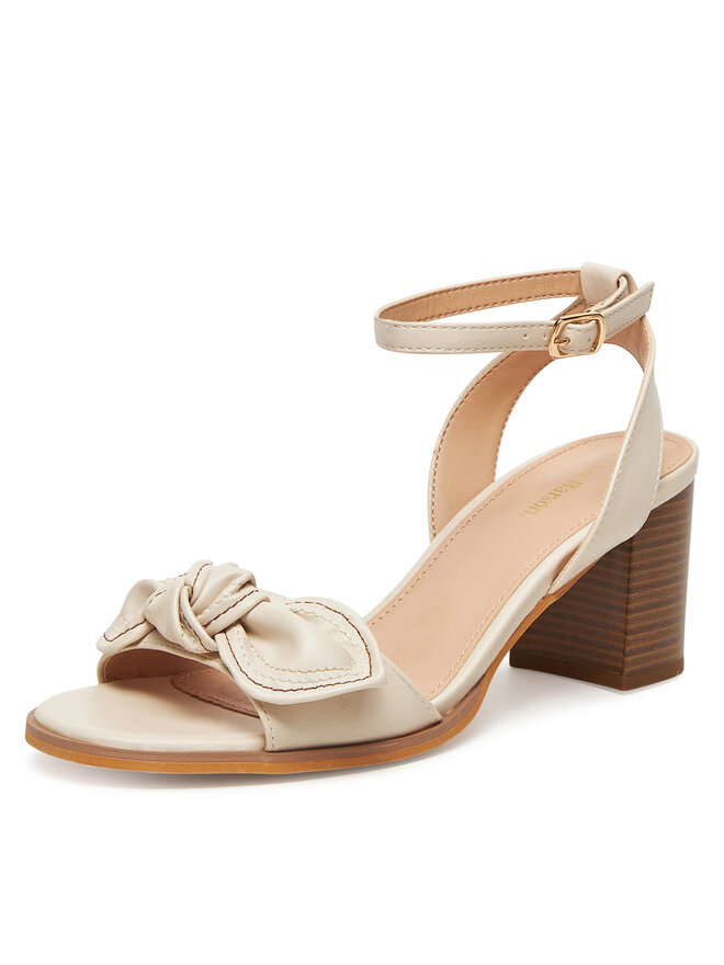 Clara Barson Sandály Clara Barson WS24053-01 Écru