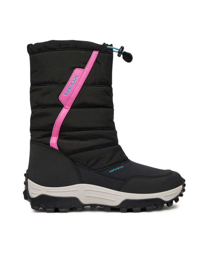 Geox Snehule Geox J Himalaya Girl B Ab J26FTA 0FU54 C0922 D Čierna