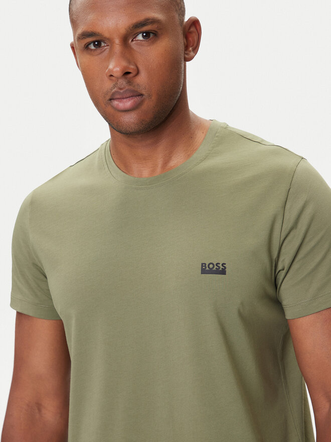BOSS BOSS Camiseta T-Shirtrn 365 50531401 Verde Regular Fit