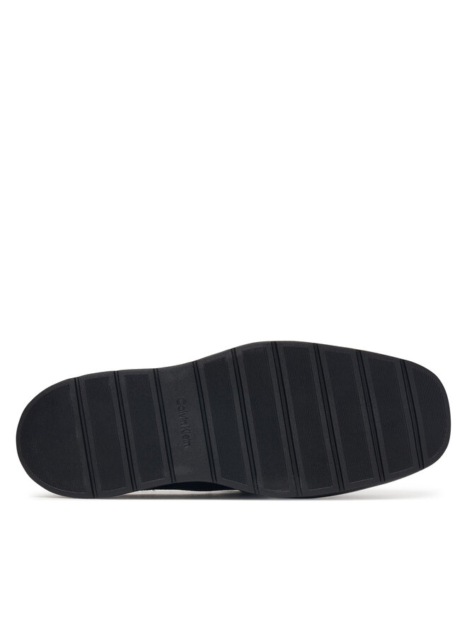 Calvin Klein Pantoletten Calvin Klein Flatform Mule Suede WL HW0HW03182 Schwarz