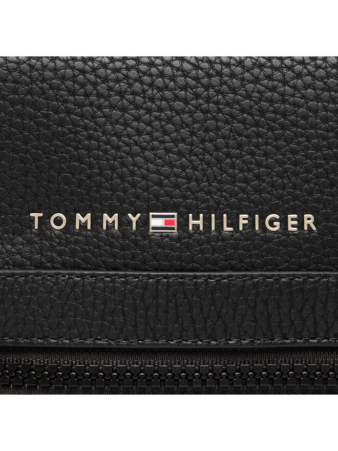 Tommy Hilfiger Válltáska Tommy Hilfiger Essential Pu Mini Reporter AM0AM09504 Fekete