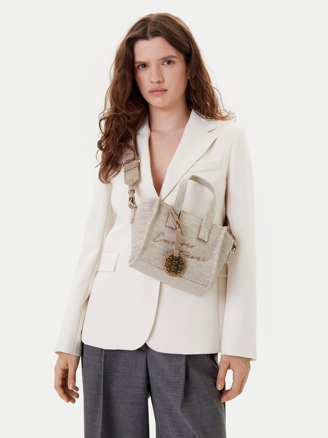 Emporio Armani Ročna torba Emporio Armani EW000371 AF12993 F1073 Bež