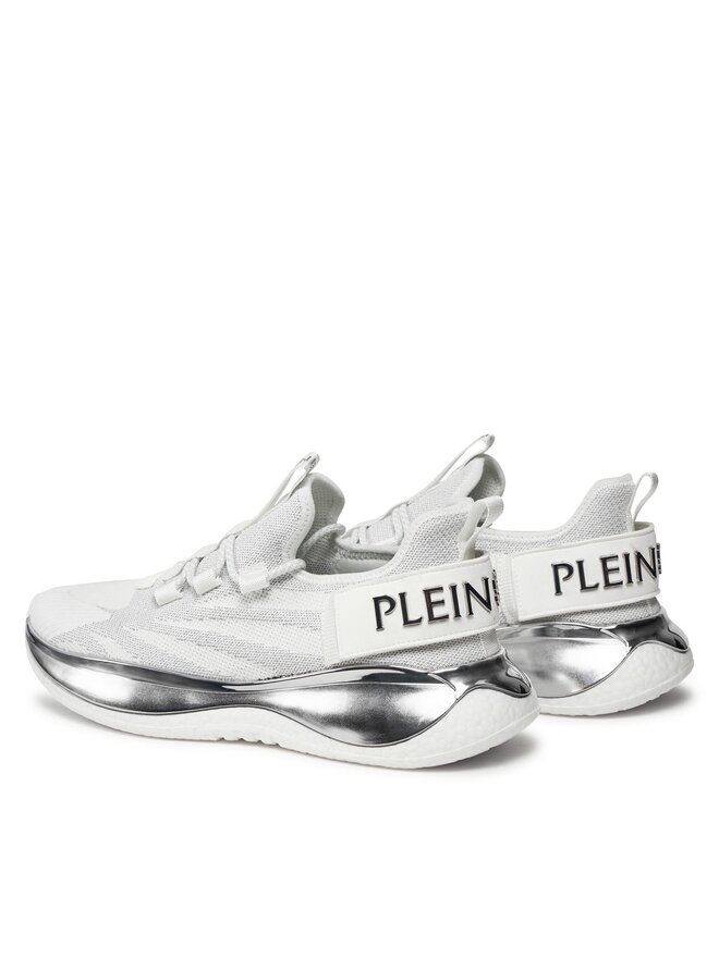 Plein Sport Tenisice Plein Sport The Bubble Gen.X.02 Tiger FACS USC0432 STE003N Bijela