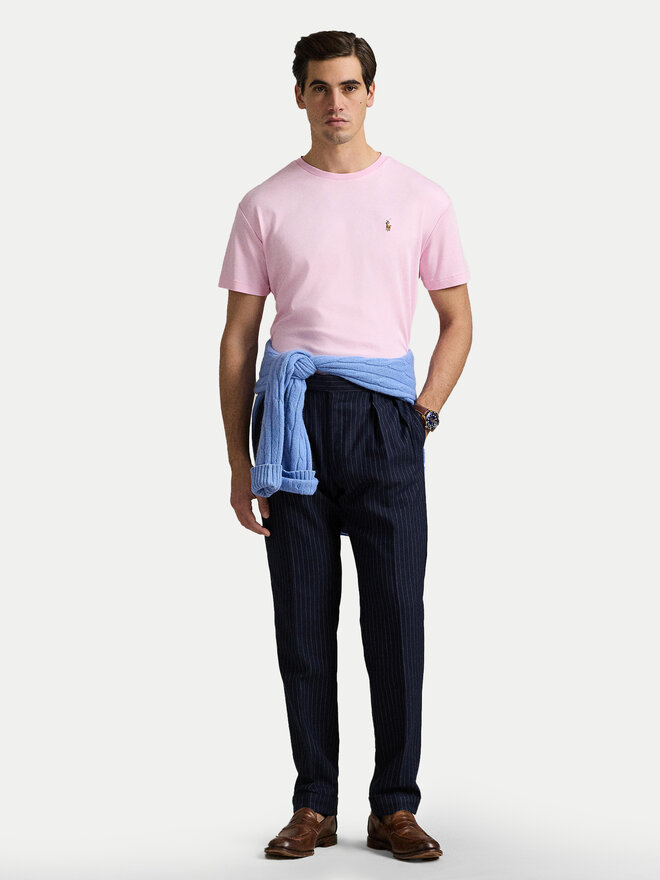 Polo Ralph Lauren Polo Ralph Lauren Camiseta 710740727010 Rosa Slim Fit