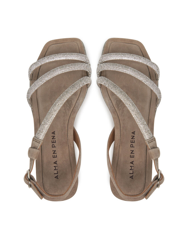 Alma En Pena Sandalen Alma En Pena V251751 Braun