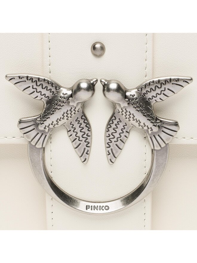 PINKO Torebka Pinko Love One Classic Cl PE 23 PLTT 100053 A0F1 Biały