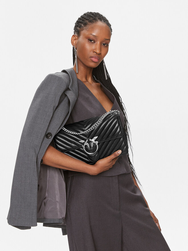PINKO Torebka Pinko Love One Classic Dc. AI23-24 PLTT 100941 A0GK Czarny