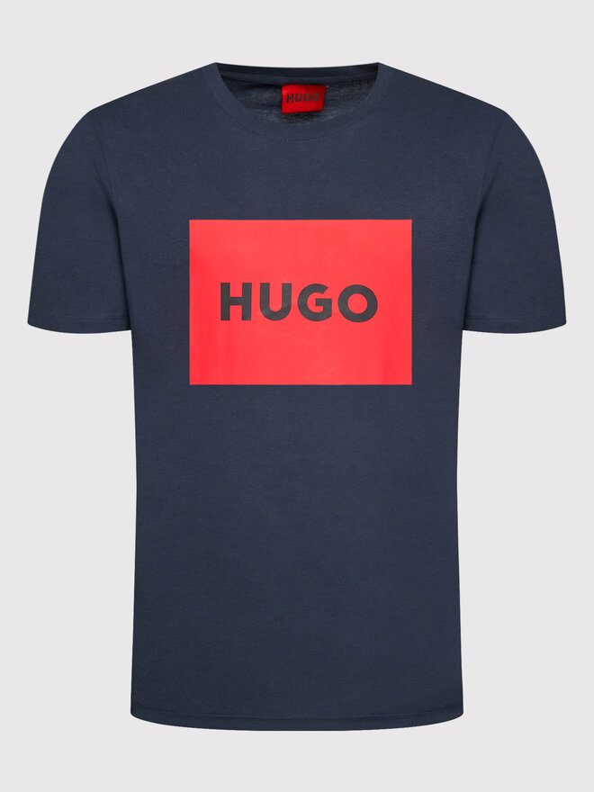 HUGO HUGO Camiseta Dulive222 50467952 Azul marino Regular Fit