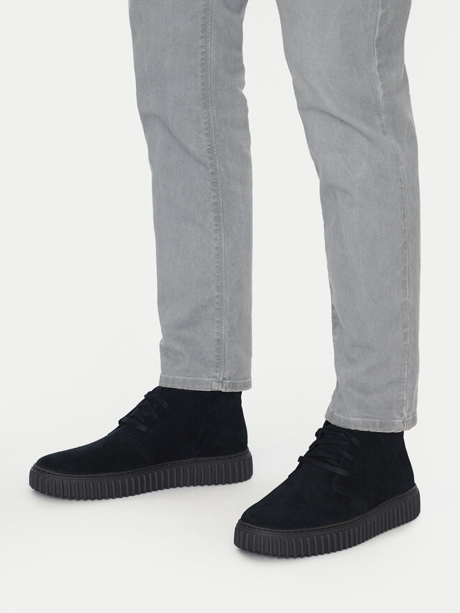 Clarks Schnürschuhe Clarks Torhill Db 26178260 Schwarz