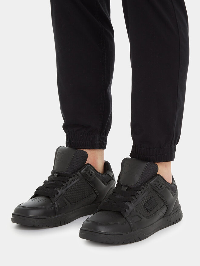 Tommy Jeans Сникърси Tommy Jeans Tjm Leather Skater Tongue EM0EM01260 Черен