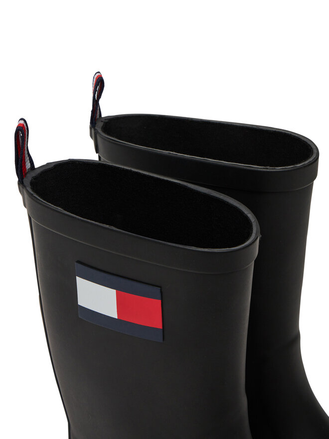 Tommy Hilfiger Гумени ботуши Tommy Hilfiger T3XC-33923-0047 M Черен