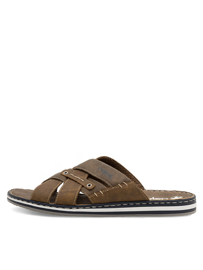 Rieker Παντόφλες Rieker 21599-24 Καφέ