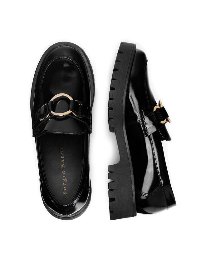 Sergio Bardi Loaferice Sergio Bardi ARC-E1091-01SB Crna