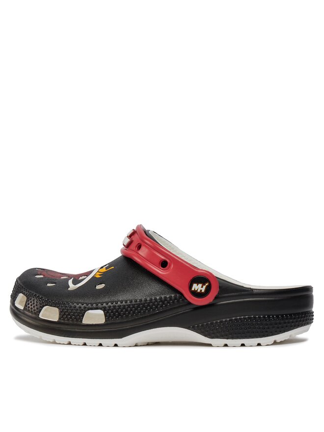 Crocs Natikači Crocs Crocs Classic Nba Miami Heats Clog 208861 Črna