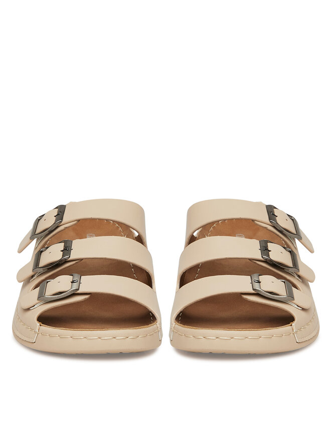 Clara Barson Pantoletten Clara Barson WFA3730-1 Beige