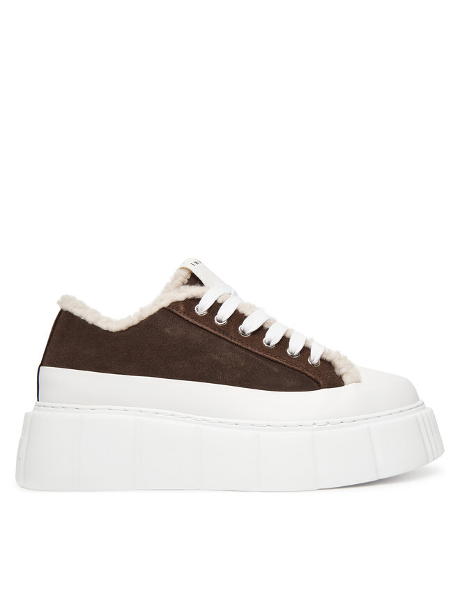 Inuikii Sneakers aus Stoff Inuikii Matilda Curly 1001.001.0381 Braun