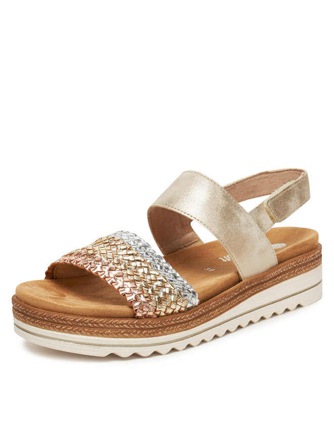 Remonte Sandalen Remonte D0Q56-90 Goldfarben