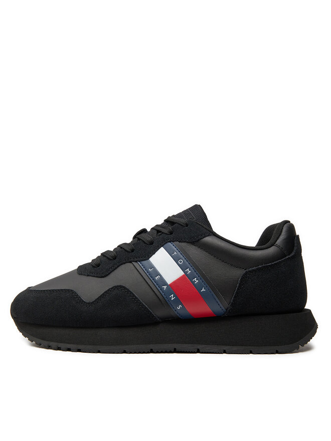 Tommy Jeans Снікерcи Tommy Jeans Tjm Modern Runner EM0EM01316 Чорний