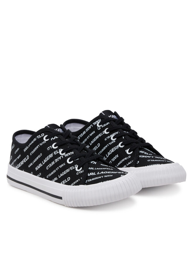 Karl Lagerfeld Kids Sneakers aus Stoff Karl Lagerfeld Kids Z30562 S Schwarz