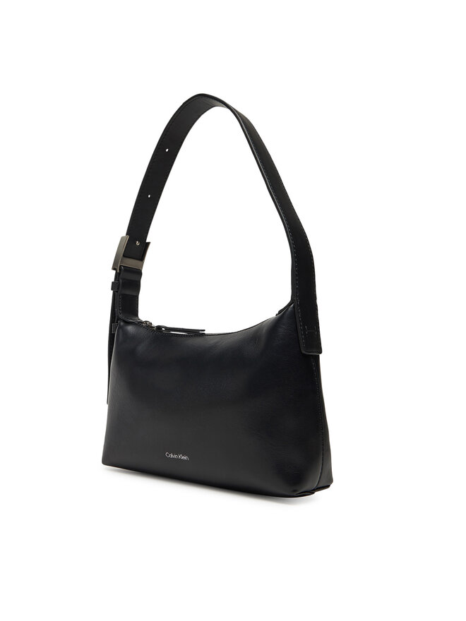 Calvin Klein Ročna torba Calvin Klein Hardware Handle Mini Bag K60K613027 Črna