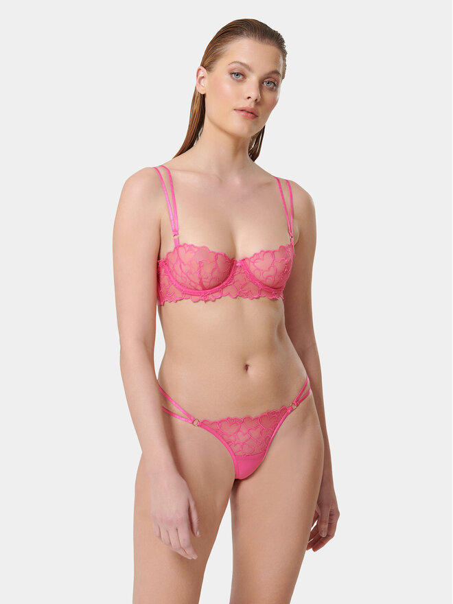 Bluebella Bluebella Бюстгальтер з підкладкою Valentina 42231 Рожевий