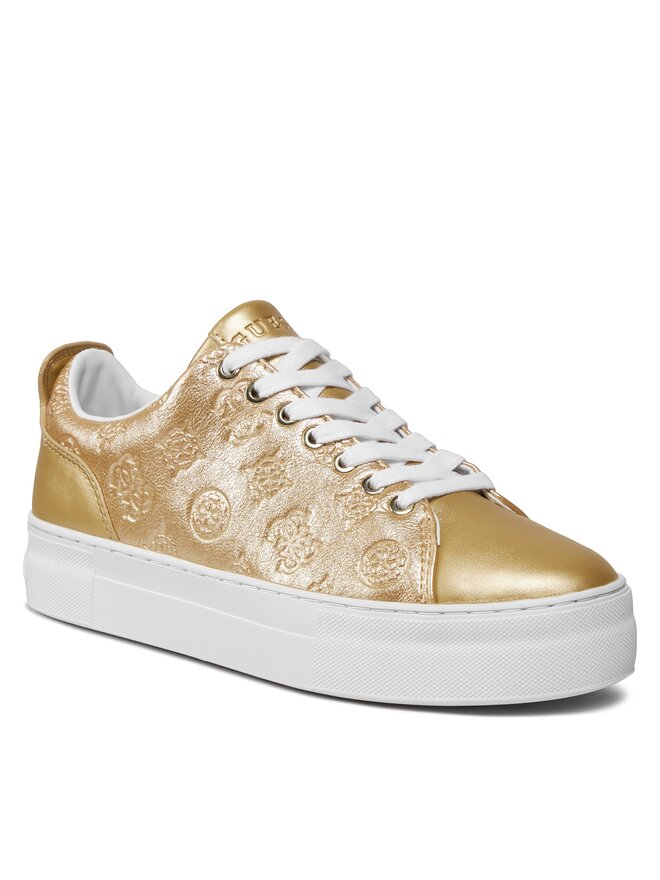 Guess Сникърси Guess Gianele4 FLPGN4 LEL12 Златист