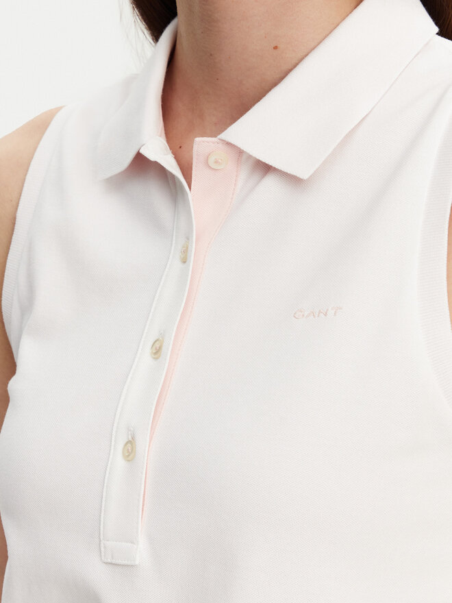 Gant Gant Поло 4200560 Білий Regular Fit