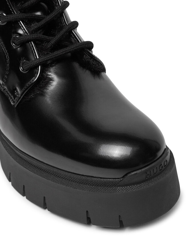 HUGO Schnürstiefeletten Hugo Kris 50529839 Schwarz