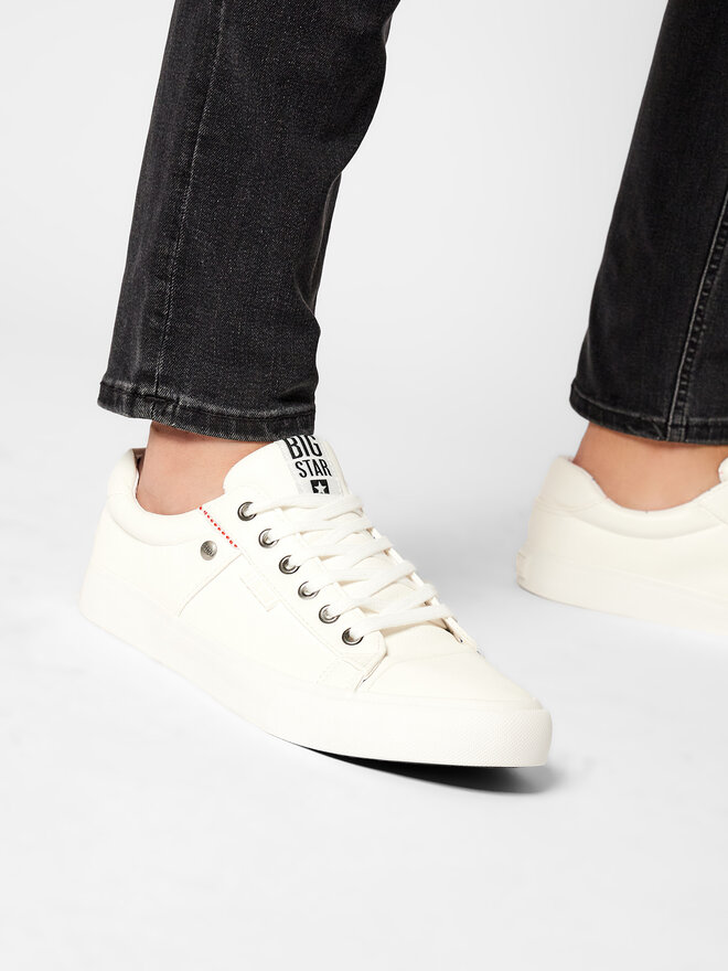 Big Star Shoes Πάνινα παπούτσια Big Star Shoes GG174028 Λευκό