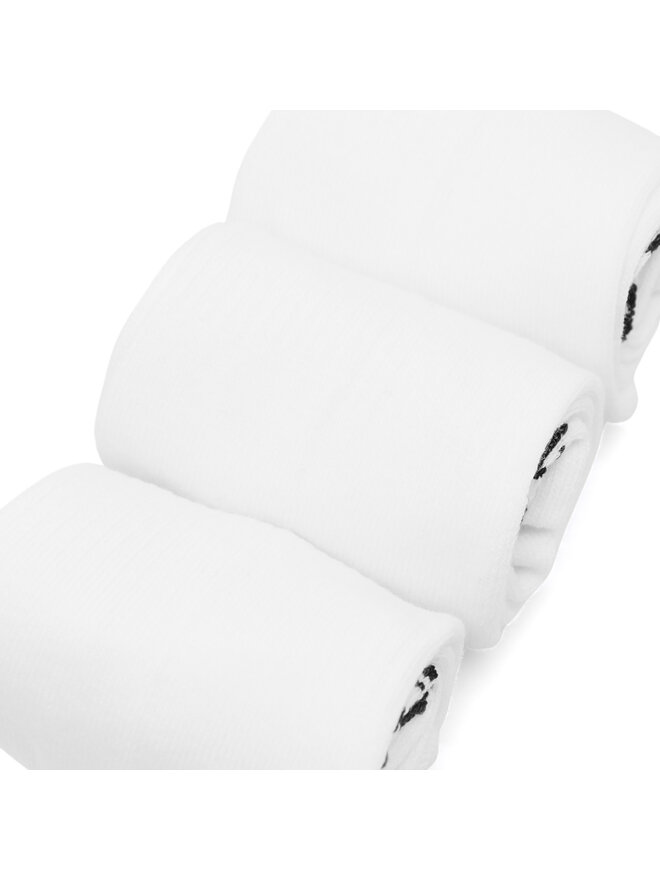 Reebok Sada 3 párů vysokých ponožek unisex Reebok R0427-SS24 (3-pack) Bílá