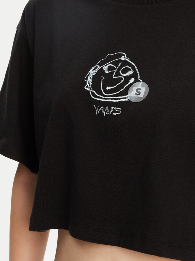 Vans Vans Marškinėliai VN000MC5BLK1 Juoda Regular Fit