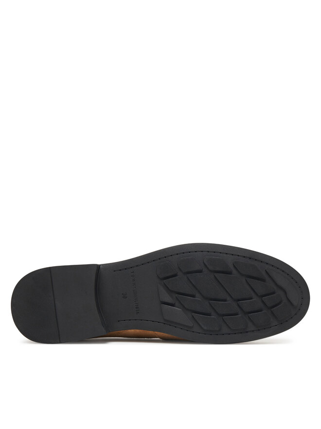 Tommy Hilfiger Лофери Tommy Hilfiger Chain Fringe FW0FW08972 Коричневий