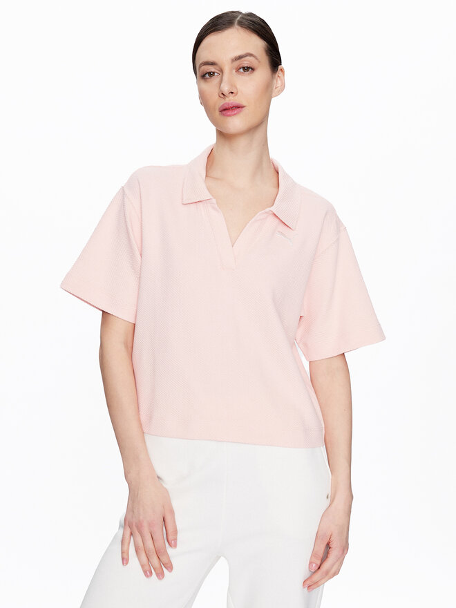 Puma Puma Pólóing Herpol 673108 Rózsaszín Relaxed Fit