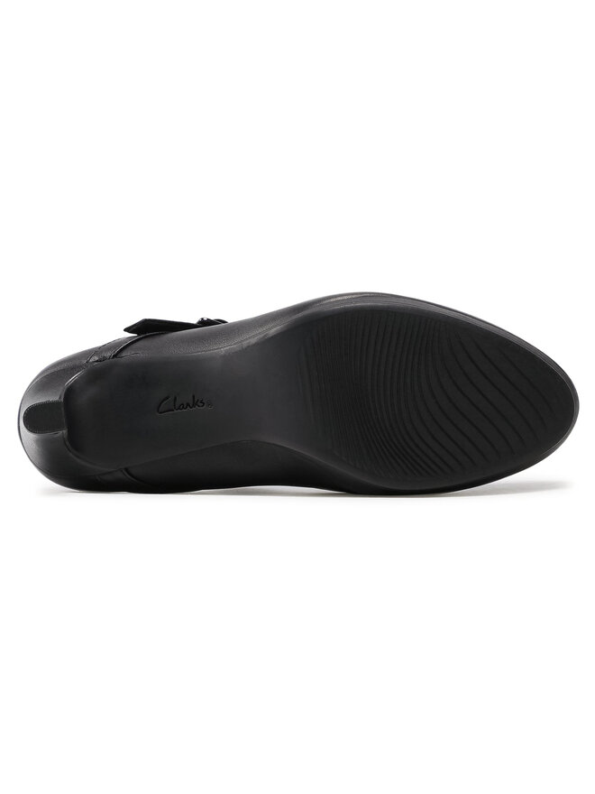 Clarks Туфлі Clarks Ambyr Shine 261577844 Чорний