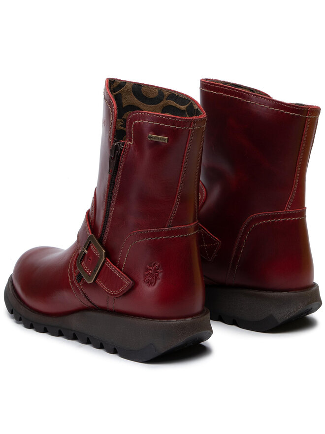 Botines Fly London Sekufly GORE TEX P144376004 Rojo zapatos.es