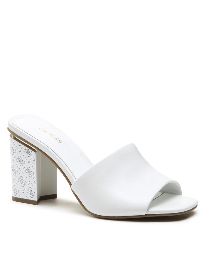 Guess Шльопанці Guess Yella FL6YEL LEA03 Білий