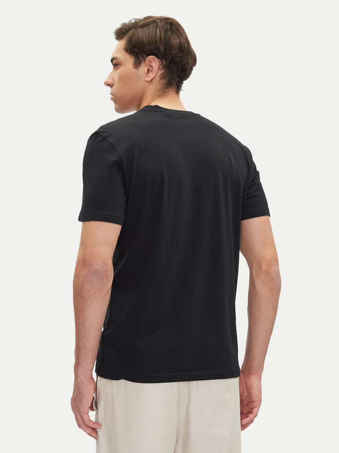 Mustang Mustang T-Shirt Austin 1016279 Μαύρο Regular Fit