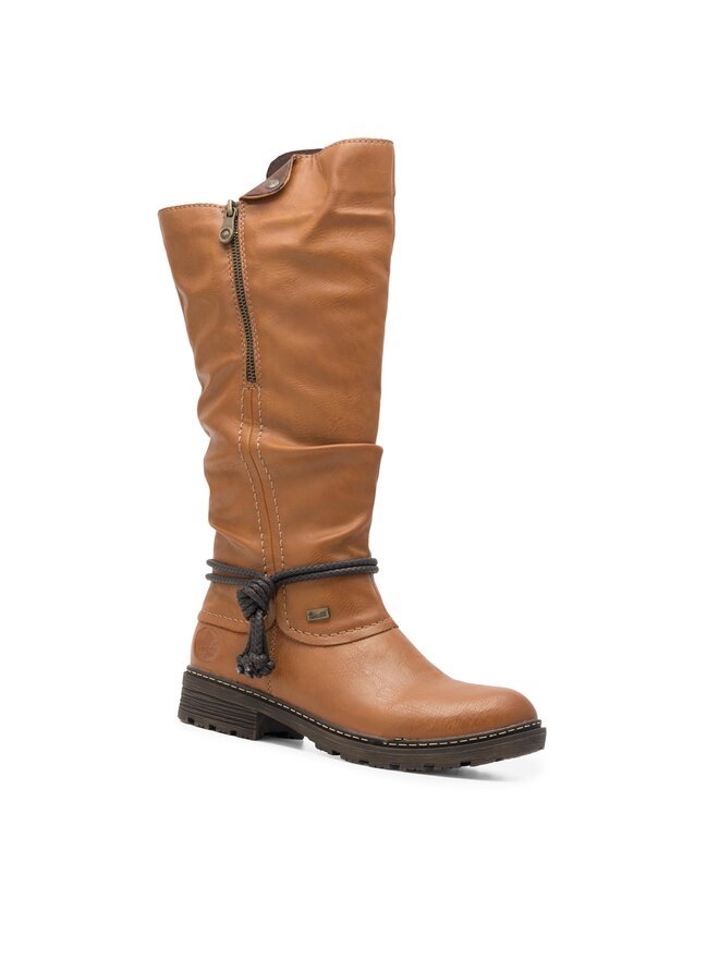 Rieker Kozaki Rieker Z4758-24 Brązowy